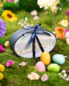 Uova di gallina confettate al cioccolato