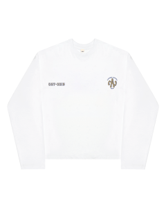 Maglietta manica lunga J'ADORE NAPOLI White