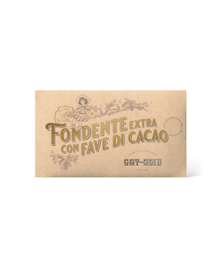 Tavoletta con fave di cacao extra fondente 85%