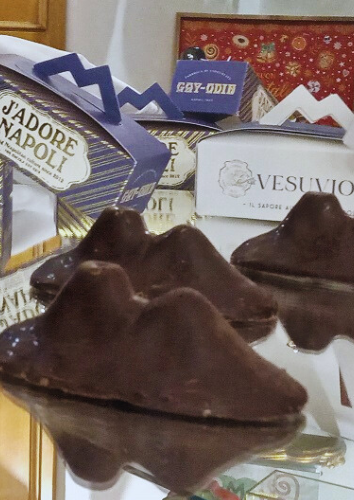 Vesuvio di cioccolato